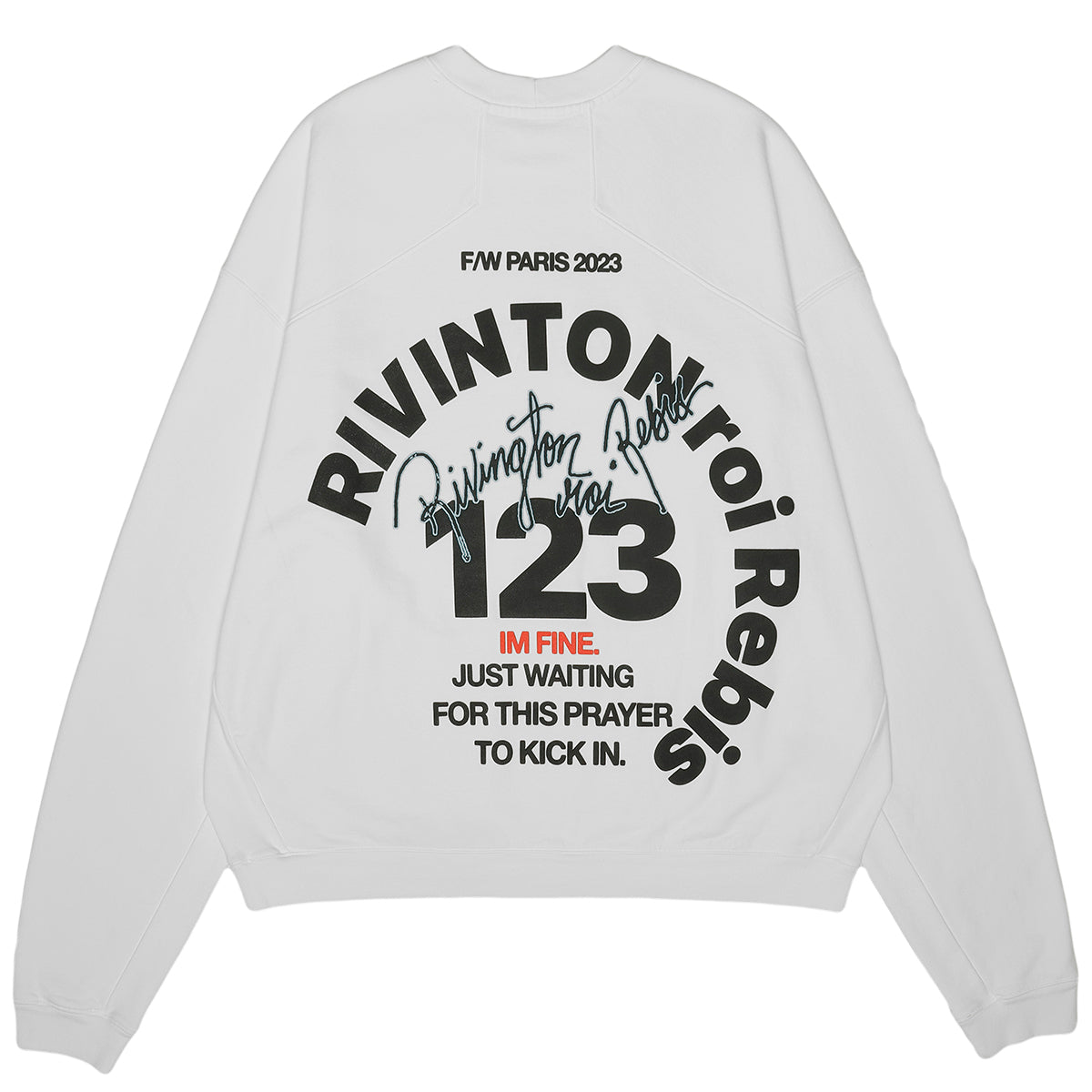 RRR123 - CVA PARIS FW CREWNECK Sweat | cherry Online Official Mail