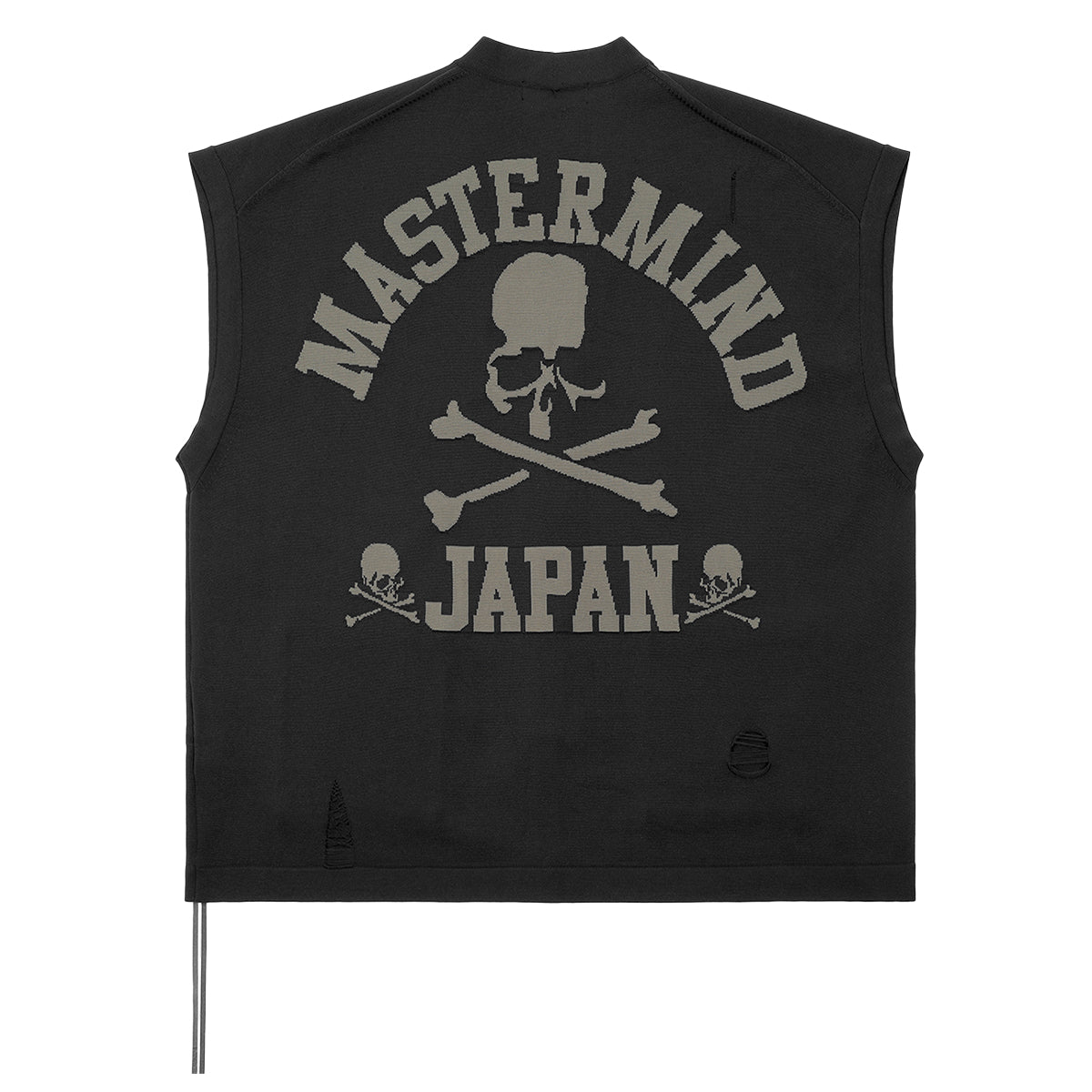 MASTERMIND JAPAN INTARSIA KNIT VEST