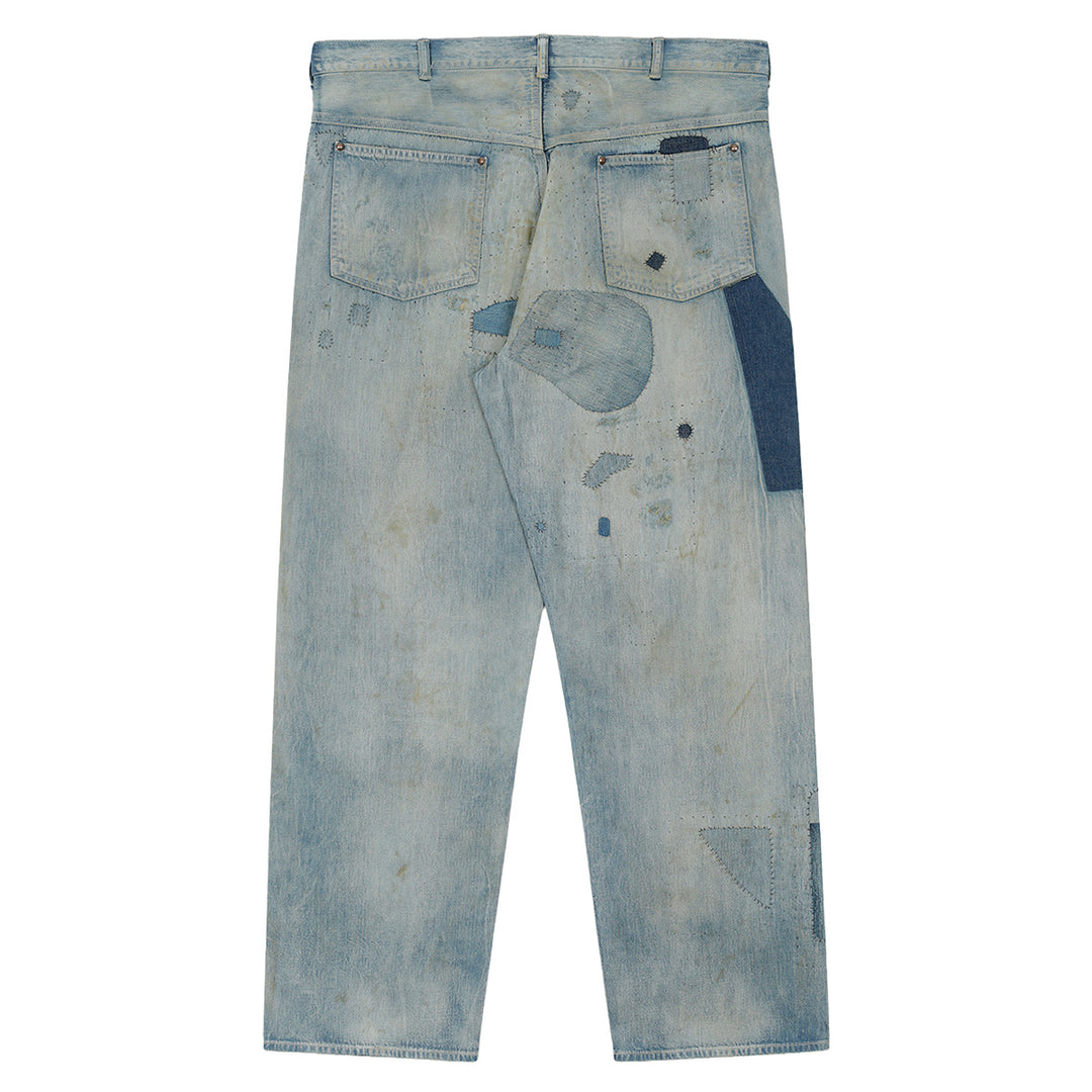 セントマイケル　デニムパンツ SAINT Mxxxxxx DENIM PANTS PAINTER Blue