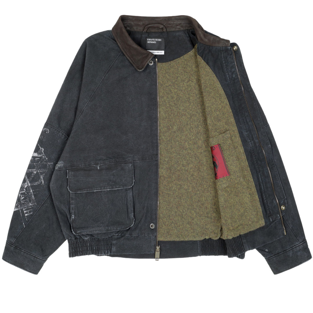 CAVEMPT - ESTRANGEMENT ZIP JACKET coach jacket | cherry online