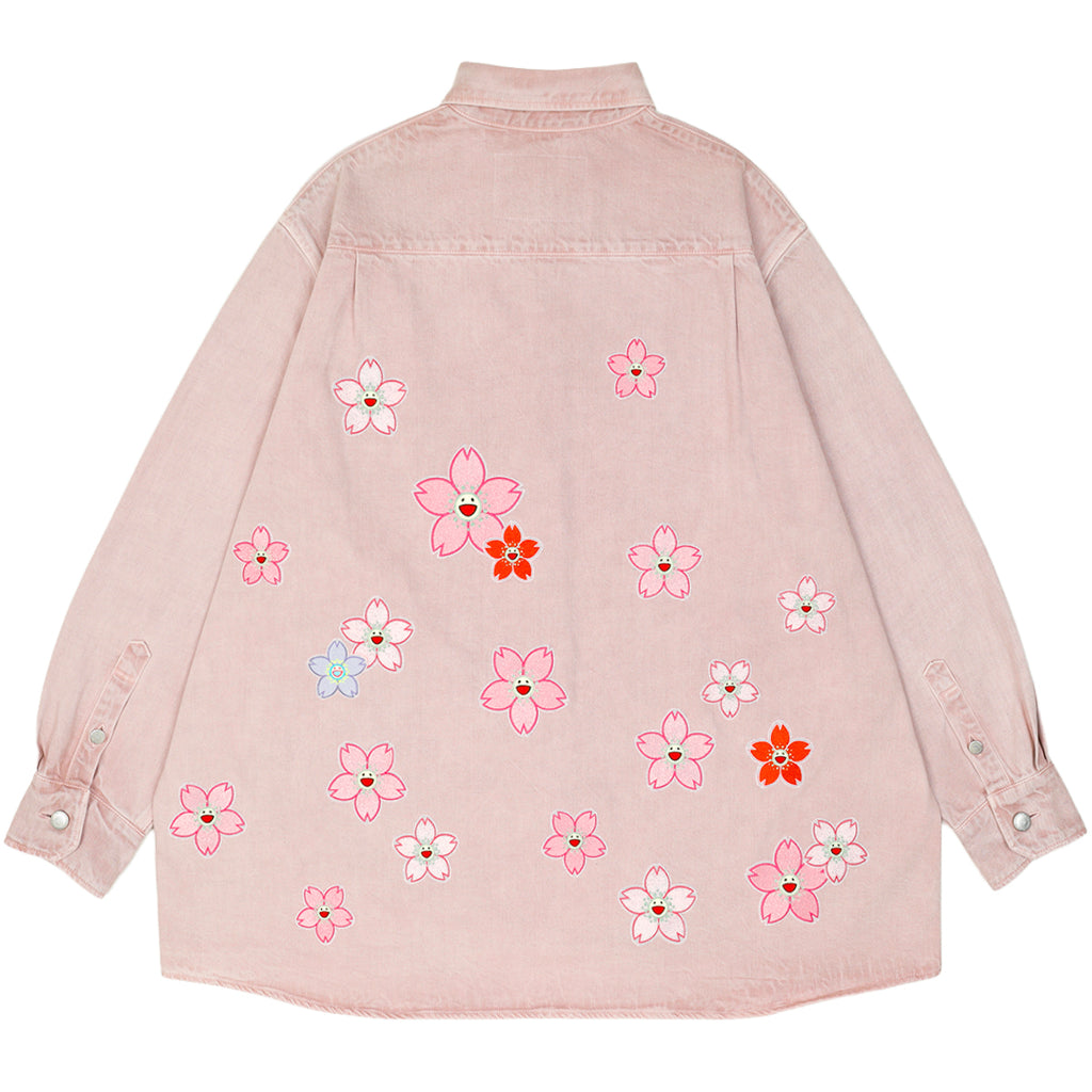 Takashi Murakami / kaikai kiki - Sakura Embroidery Patch Cotton