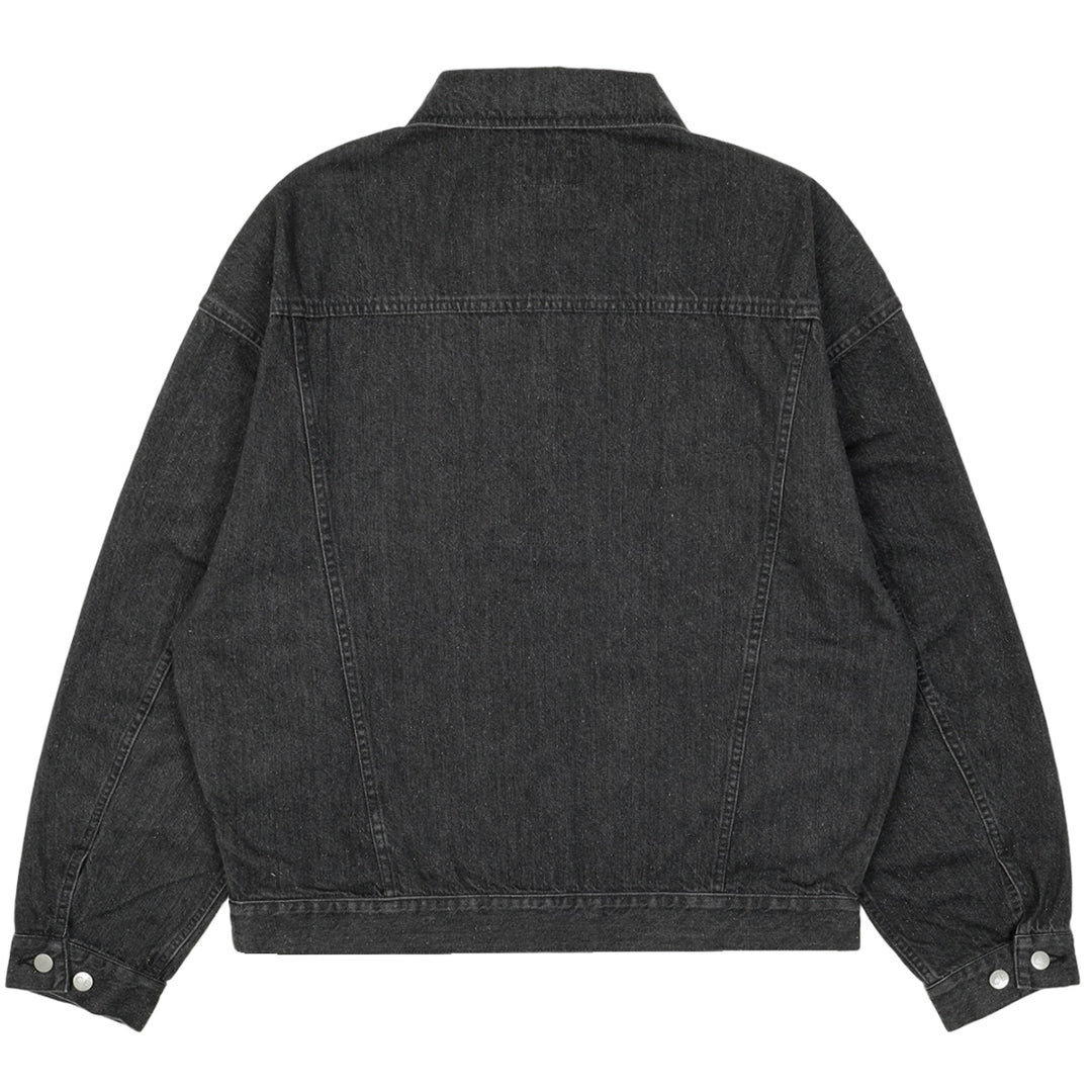 CAVEMPT(キャブエンプト) - BLACK NEP DENIM TRUCKER JACKET