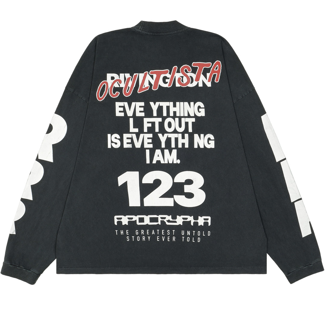 RRR123 - RIVINGTON roi rebis - OCCULTISTA VINTAGE LS TEE Long T