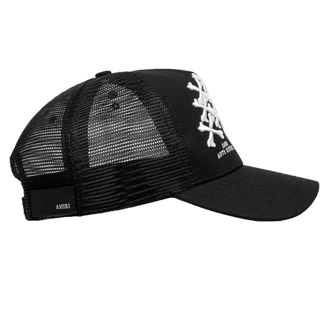 AMIRI(アミリ) - BONES STACKED TRUCKER HAT キャップ | cherry
