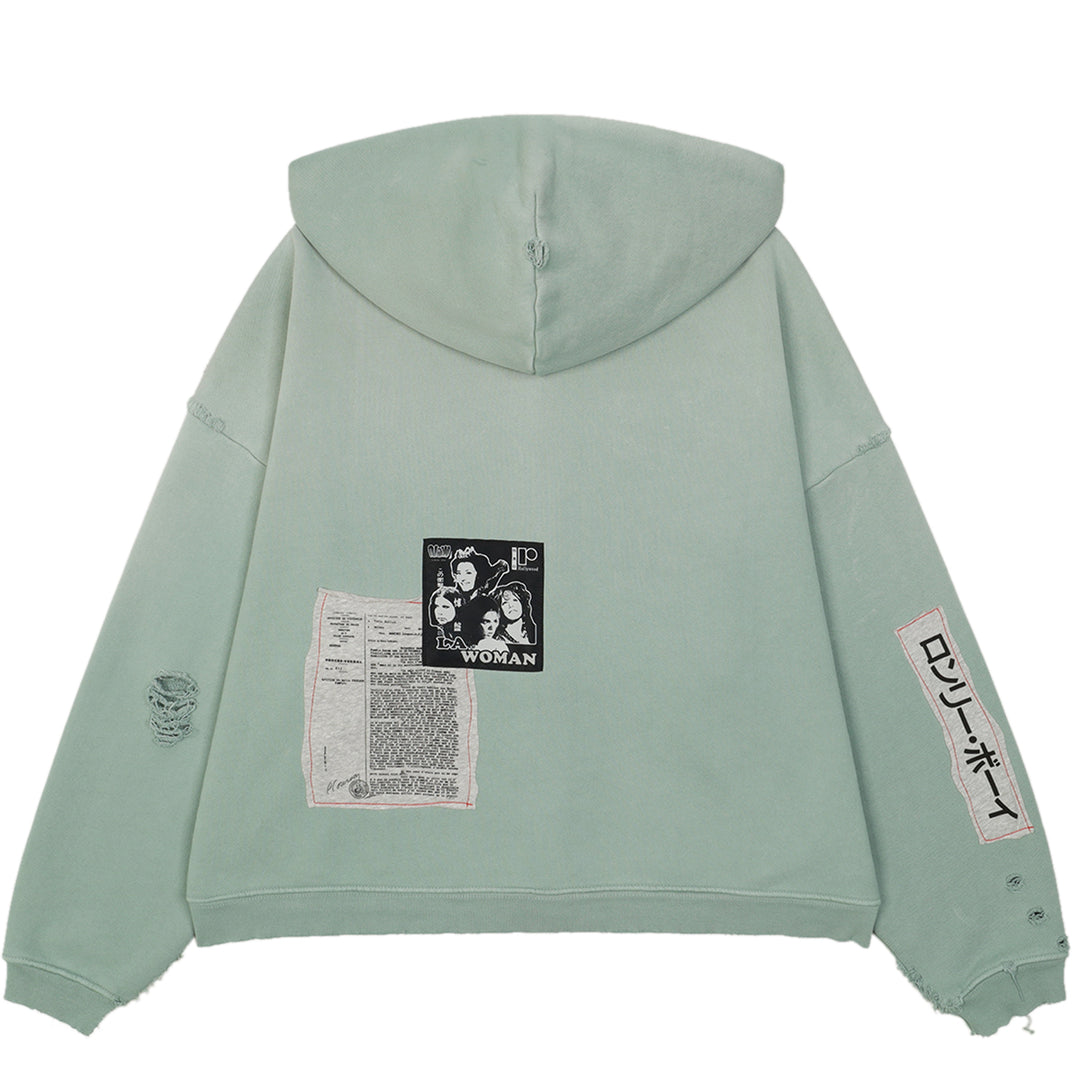 Oversized ジップ フーディー ZIP(HOODIE) / ジップパーカー・フーディー – cherry fukuoka