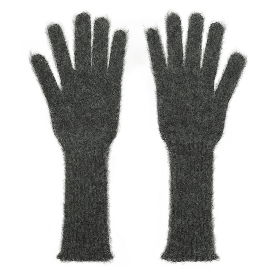 最初期　マルジェラ 05AW オープングローブ　手袋　ボア　シルク Maison Margiela (メゾン マルジェラ) - WOOL GLOVES 手袋 | cherry