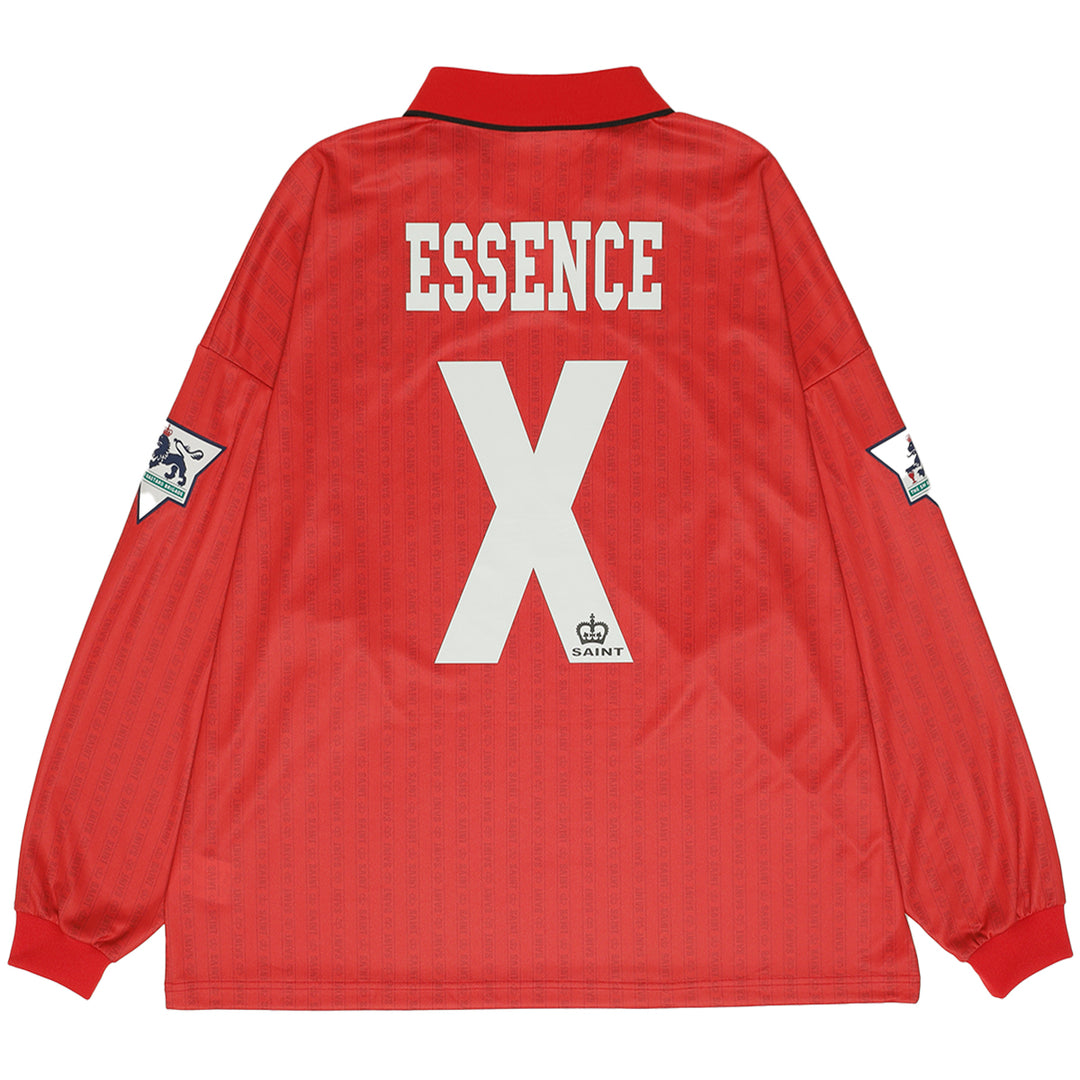 Saint Michael - ©SAINT M×××××× - SM022 FAITH SOCCER SHIRT RED T