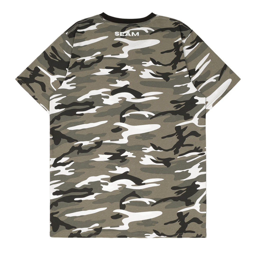 GARDEN tsu★tsu 　メルカリ 便　329 【BELCHERI】 CouCoubebe 75108 (ククベベ75108) - SEAM GREY CAMO TSHIRT T