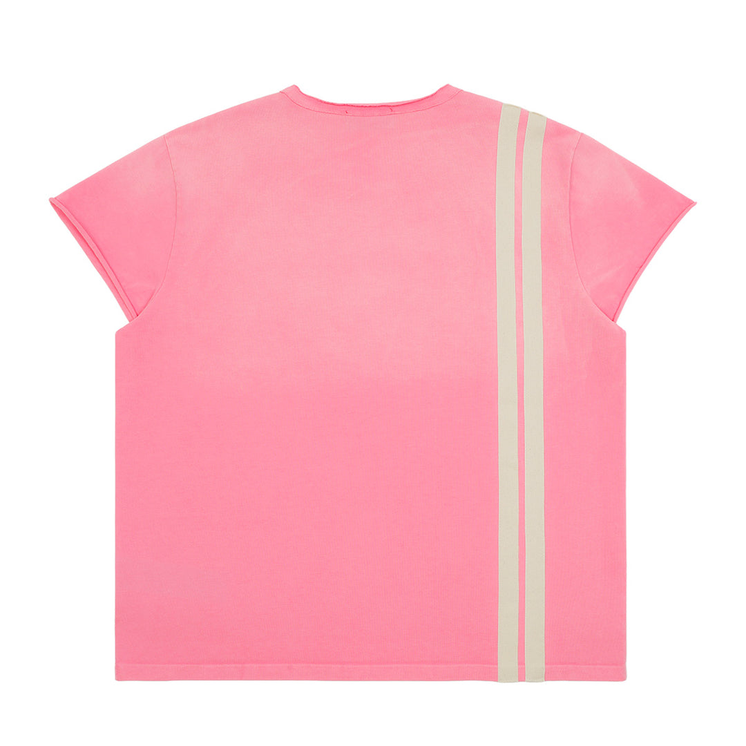424 (Four Two Four) - CAPPED THERMAL TEE COLD GRAY T-shirt
