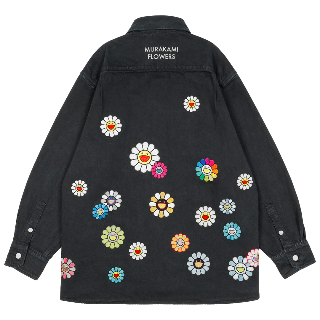 Takashi Murakami / kaikai kiki - Murakami Flowers Embroidery Patch