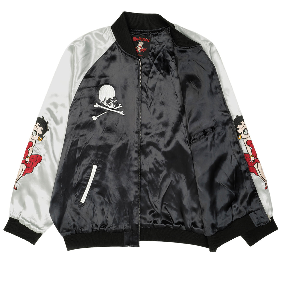 MASTERMIND WORLD - MASTERMIND WORLD x Betty Boop™ SOUVENIR JACKET