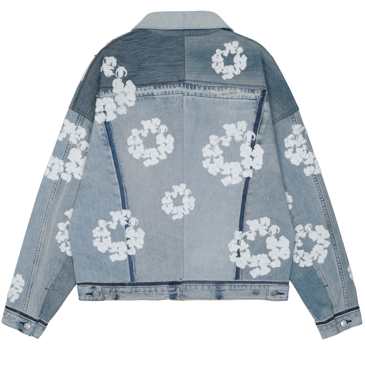 Takashi Murakami / kaikai kiki - Flowers and Skulls Jacquard Denim