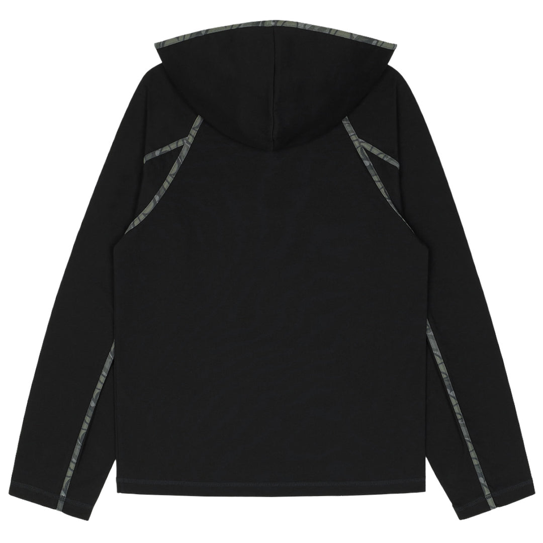 KIKO KOSTADINOV (キコ・コスタディノフ) - GIZI HOODED TOP BLACK