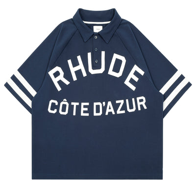 COTE D'AZUR PIQUE RAGLAN POLO