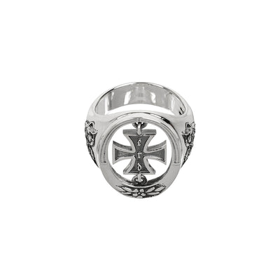 ENFANTS RICHES DEPRIMES - HEINRICH CHARM RING - ANTIQUE SILVER - cherry fukuoka