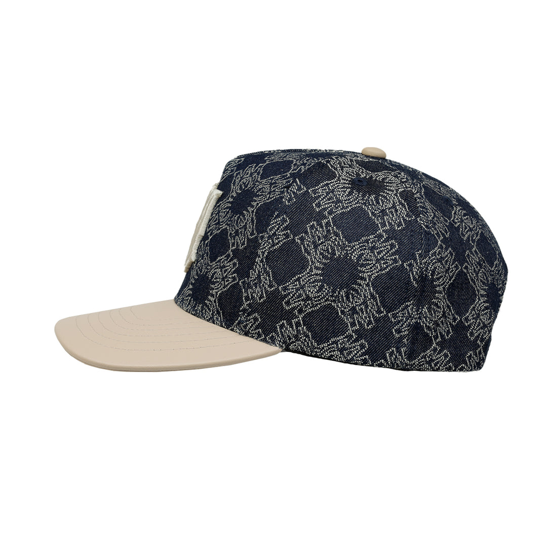 AMIRI(アミリ) - MA LEATHER BRIM DENIM HAT キャップ | cherry