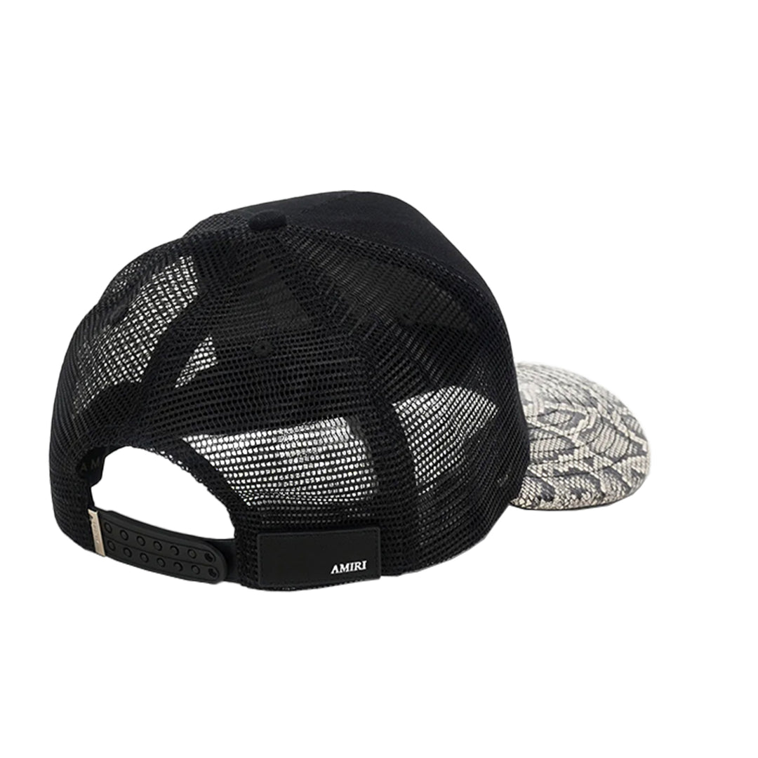 AMIRI(アミリ) - SNAKE MA TRUCKER HAT BLACK キャップ | cherry