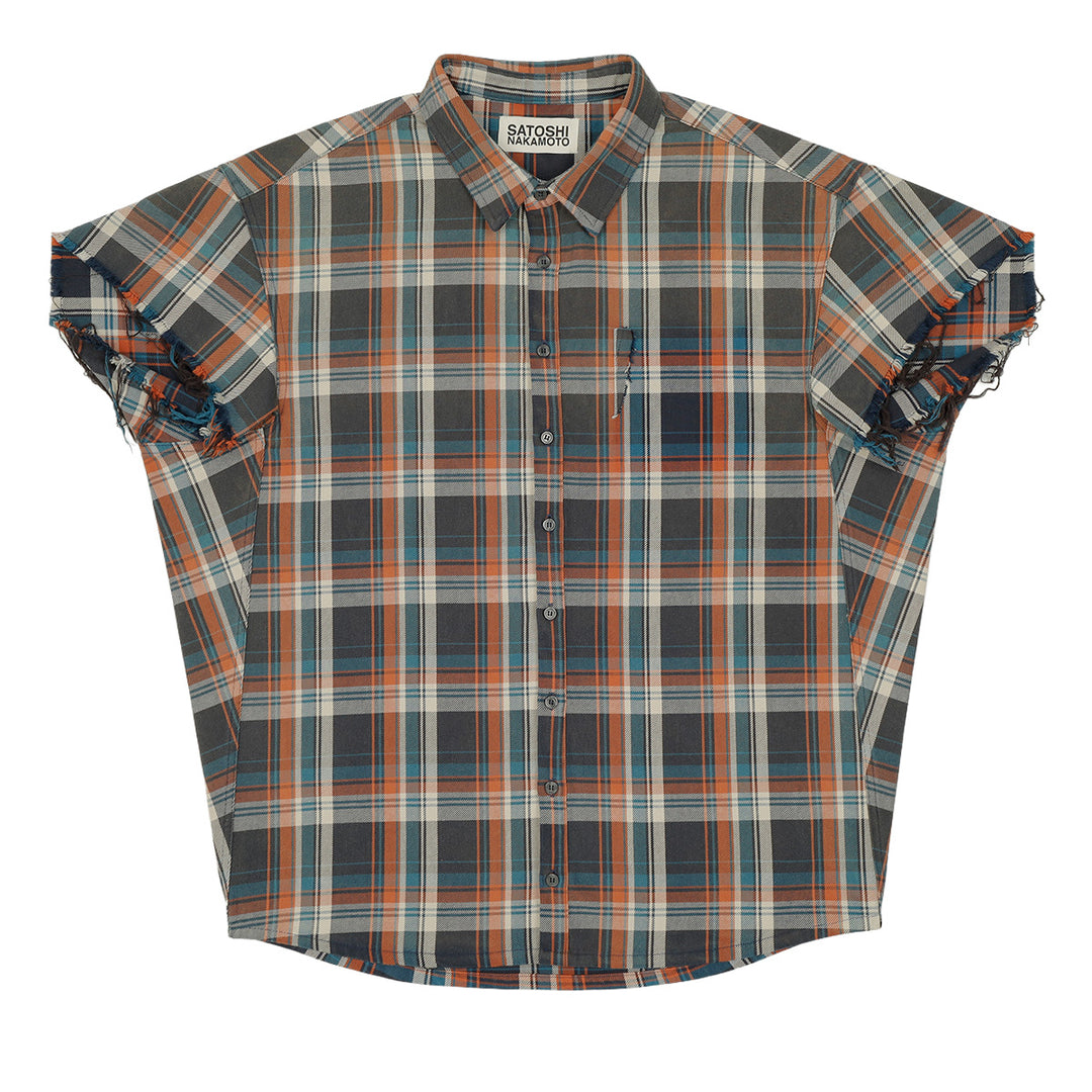 LES SIX(レ・シス) - BIAS MEGA FLANNEL BLUE シャツ | cherry