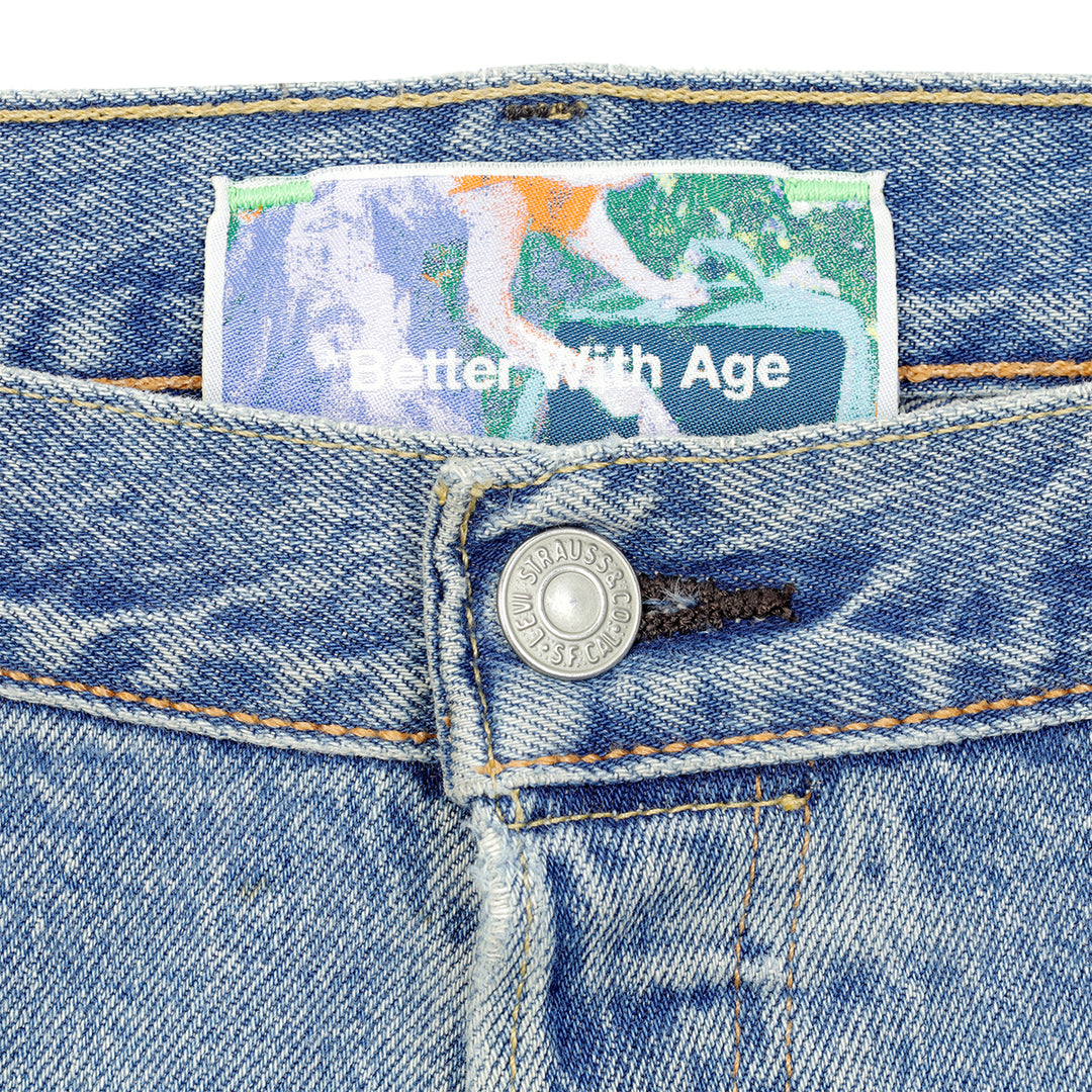 Better With Age - HARRISON DOUBLE-WIDE DENIM Denim Pants