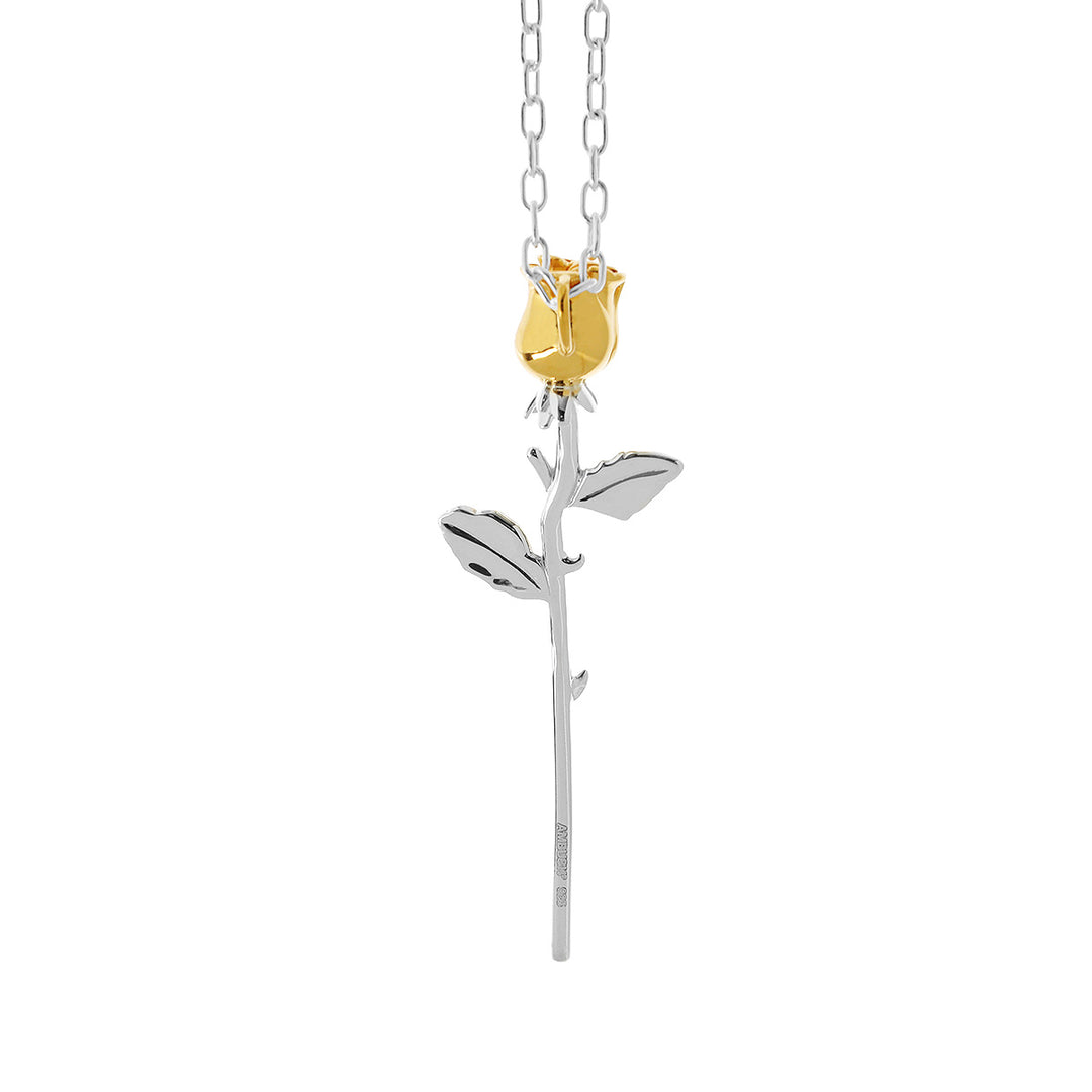 AMBUSH(アンブッシュ) - ROSE CHARM NECKLACE SILVER ネックレス