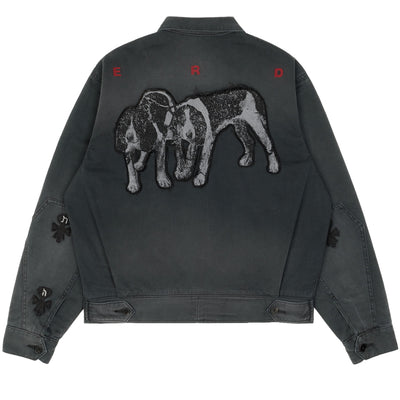 ENFANTS RICHES DÉPRIMÉS - CHIENS DE CHASSE JACKET - BLACK - JACKET - cherry  fukuoka