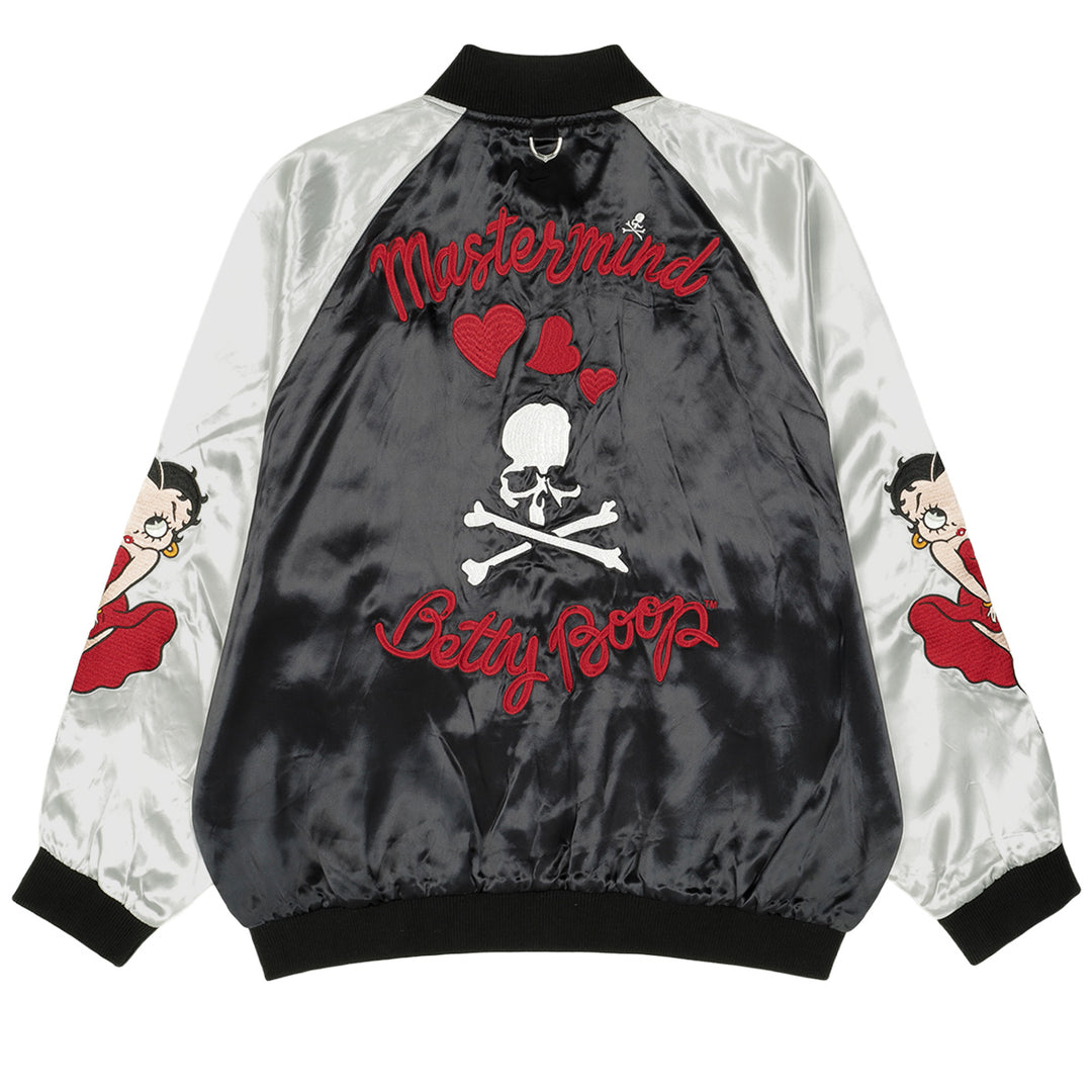 MASTERMIND WORLD×BETTY BOOP スーベニアジャケット MASTERMIND WORLD - MASTERMIND WORLD x Betty Boop™ SOUVENIR JACKET