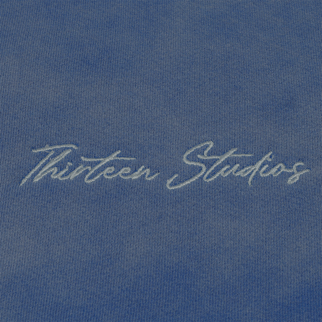 THIRTEEN STUDIOS - FADED BLUE HOODIE フーディー | cherry