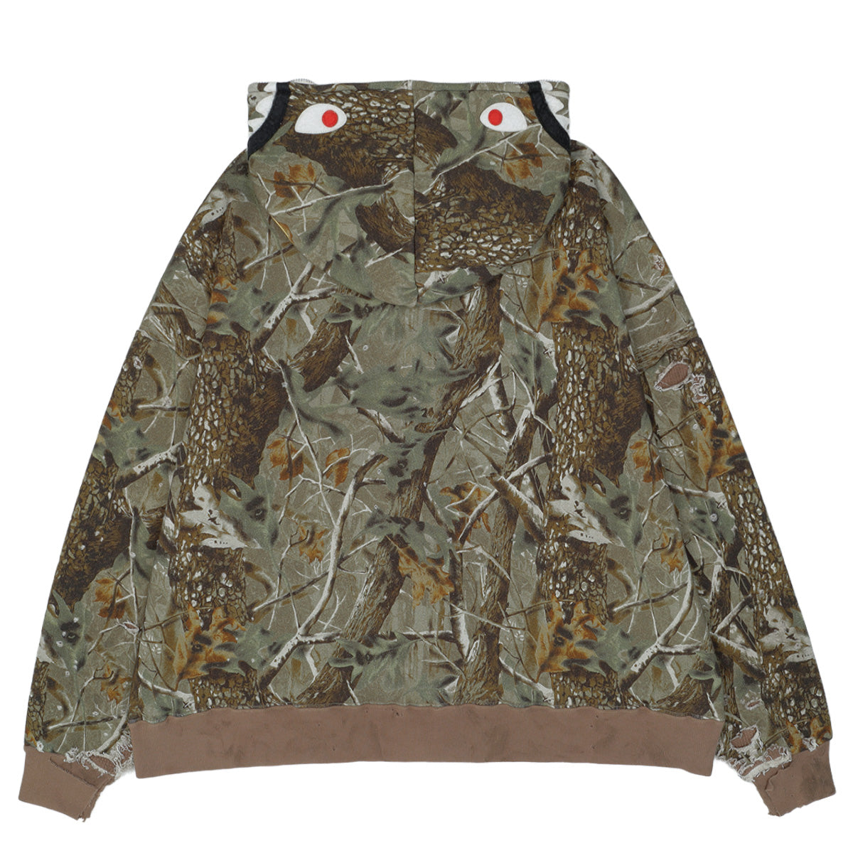 【大人気】A BATHING APE カモフラージュ ハーフジップトレーナー M SAINT M××××××（セントマイケル）- ©SAINT M×××××× × A BATHING