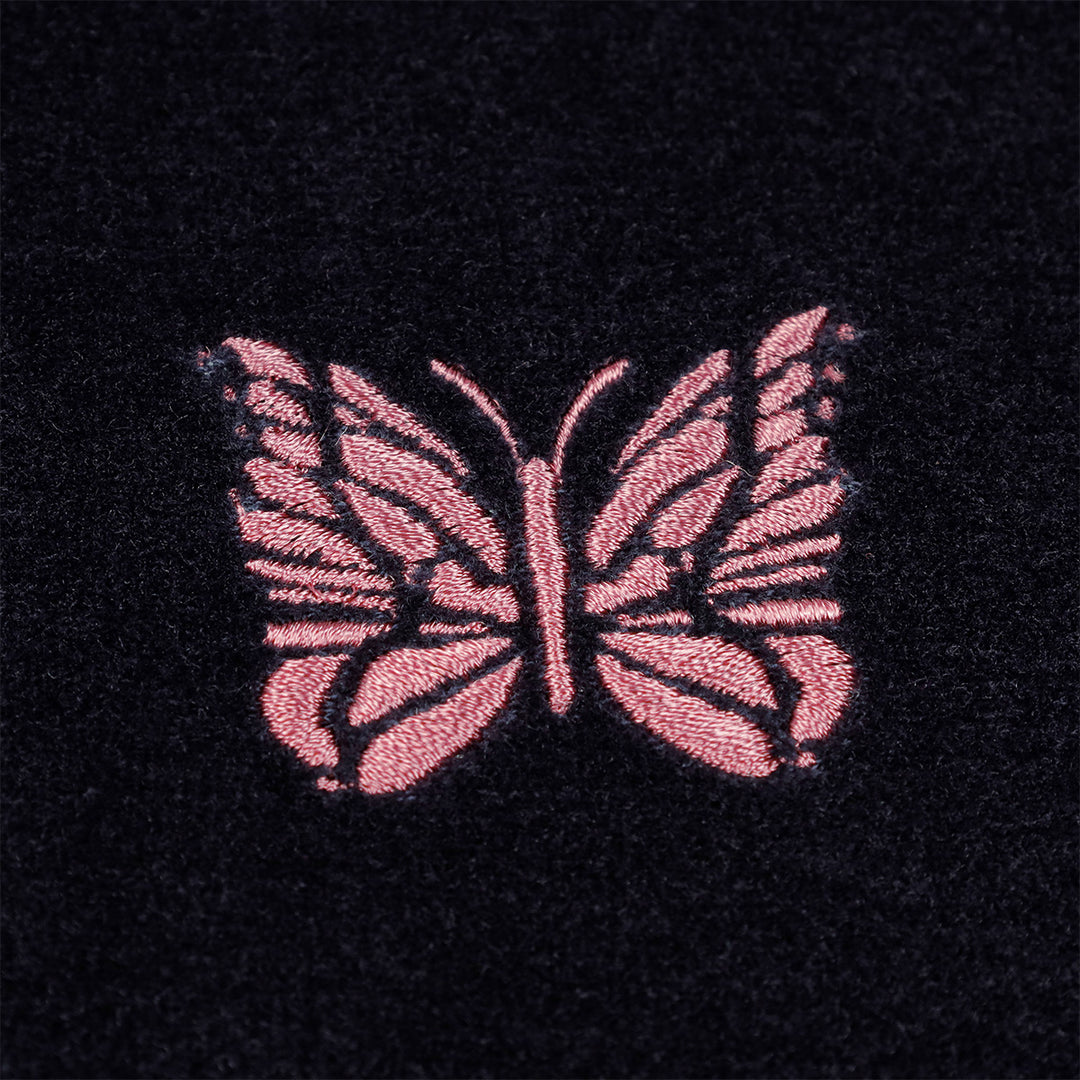 Needles 黒 パーカー Mサイズ 蝶刺繍 Needles (ニードルズ) - TRACK HOODY パーカー・フーディー | cherry