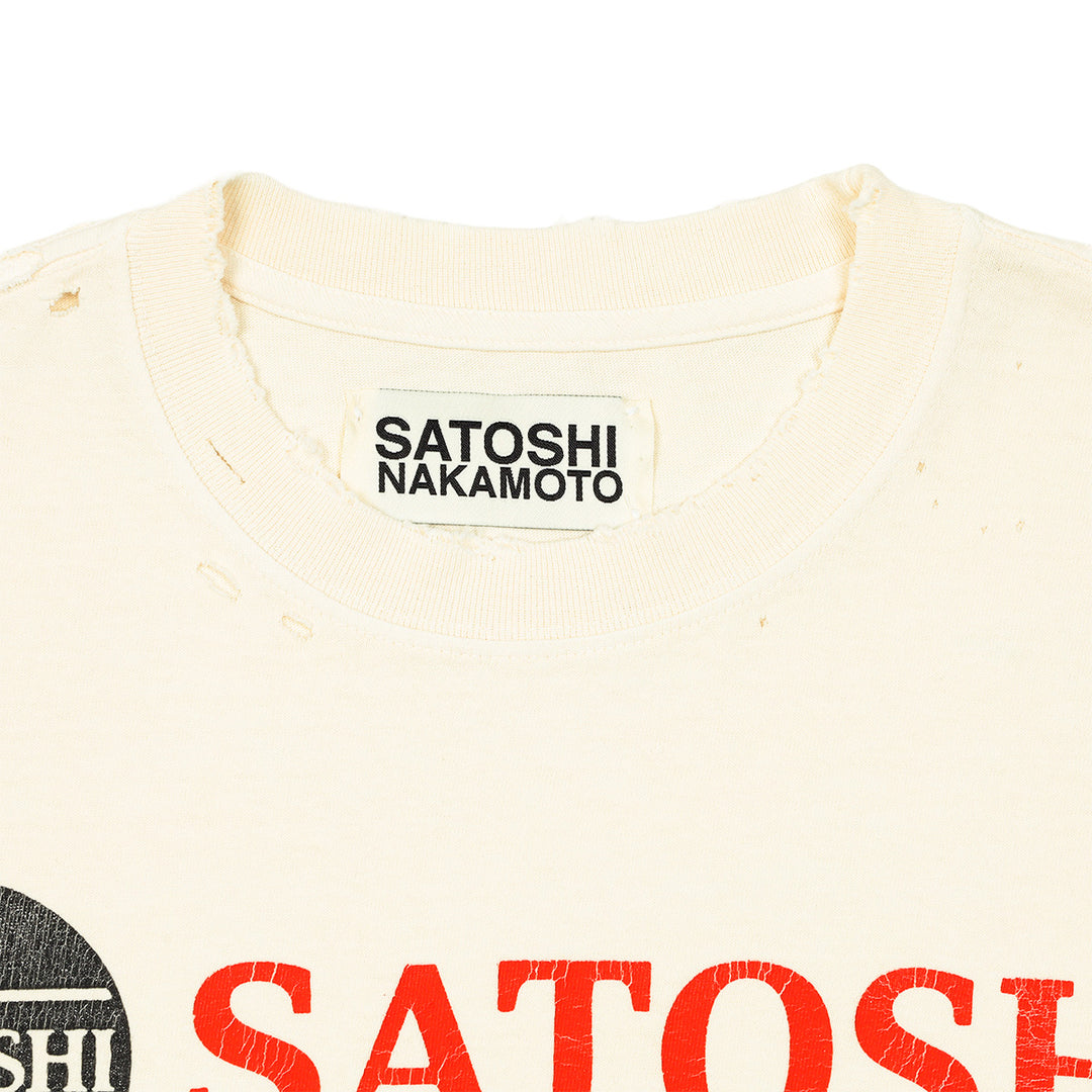 SATOSHI NAKAMOTO (サトシナカモト) - TOTAL FREEDOM TEE Tシャツ