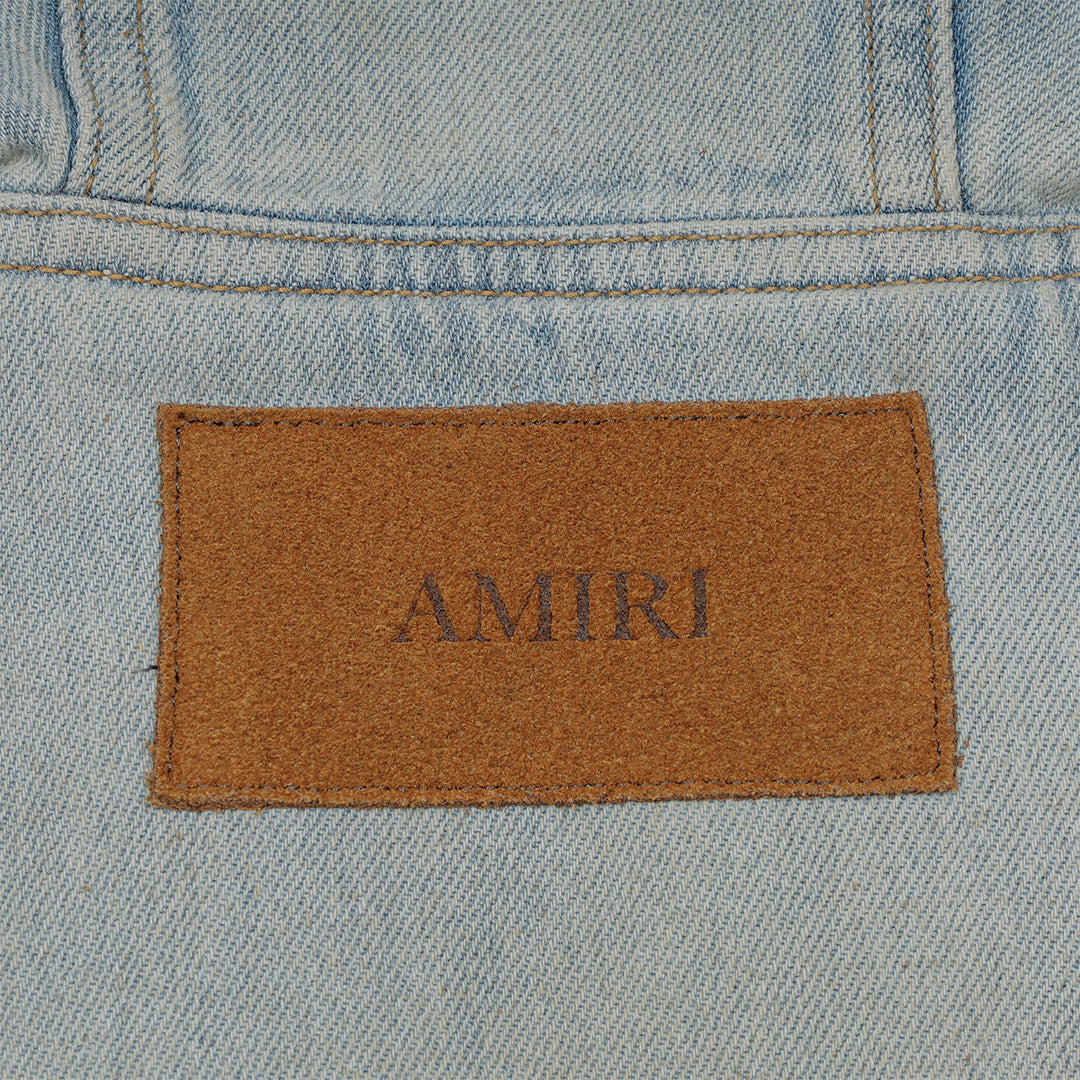 AMIRI　ビジュー装飾　ジップブルゾン　50 AMIRI シャツカラー ツイード ブルゾン ジャケット (AMIRI/ブルゾン