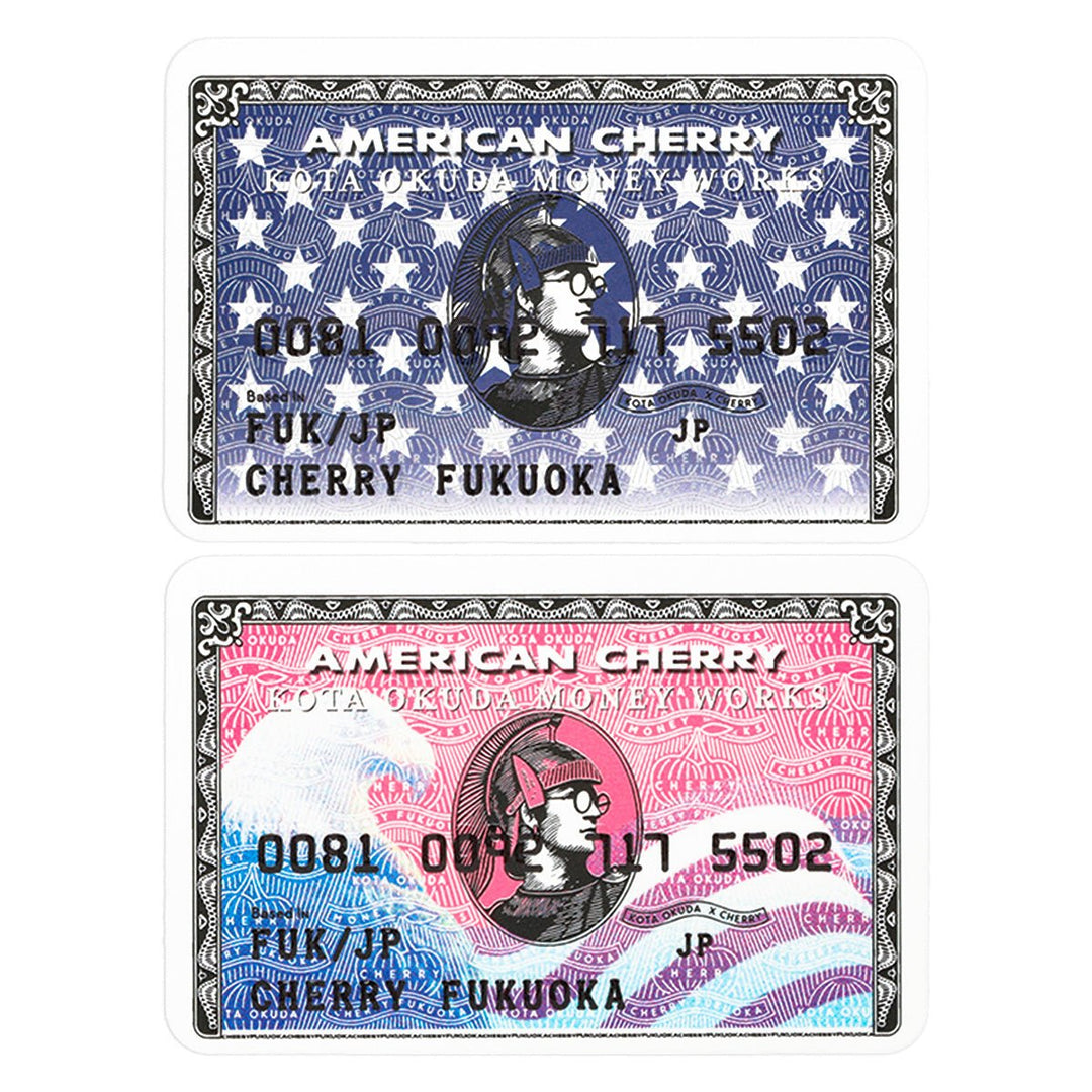 KOTA OKUDA (コウタ オクダ) - MONEY CLIP KEYRING PINK/BLUE