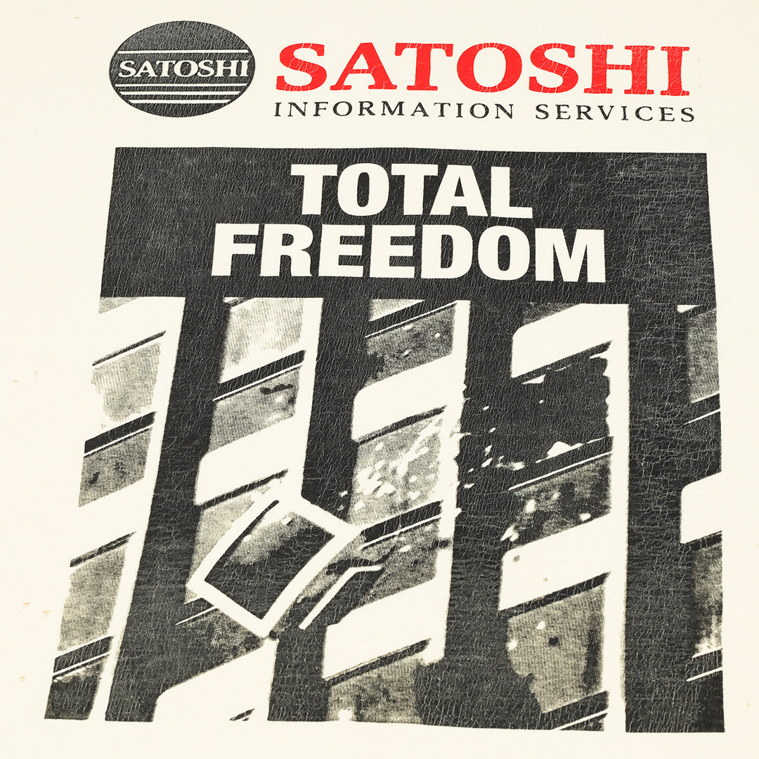 SATOSHI NAKAMOTO (サトシナカモト) - TOTAL FREEDOM TEE Tシャツ