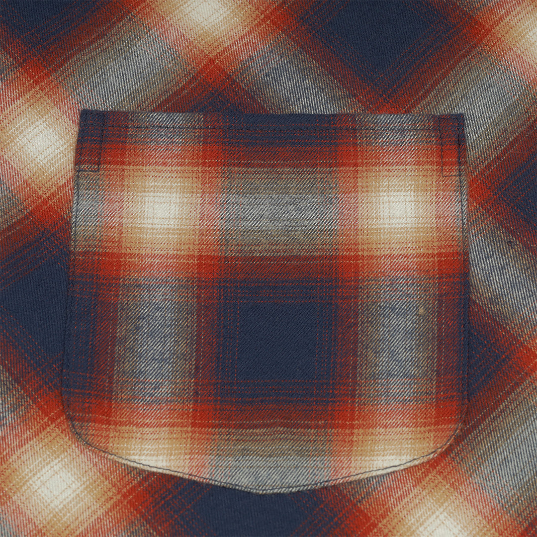 LES SIX(レ・シス) - BIAS MEGA FLANNEL BLUE シャツ | cherry