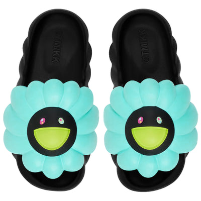 OHANA HATAKE - "OHANA HATAKE" OHANA FULL-BLOOM - TURQUOISE/BLUE/GREEN - SANDAL - cherry fukuoka