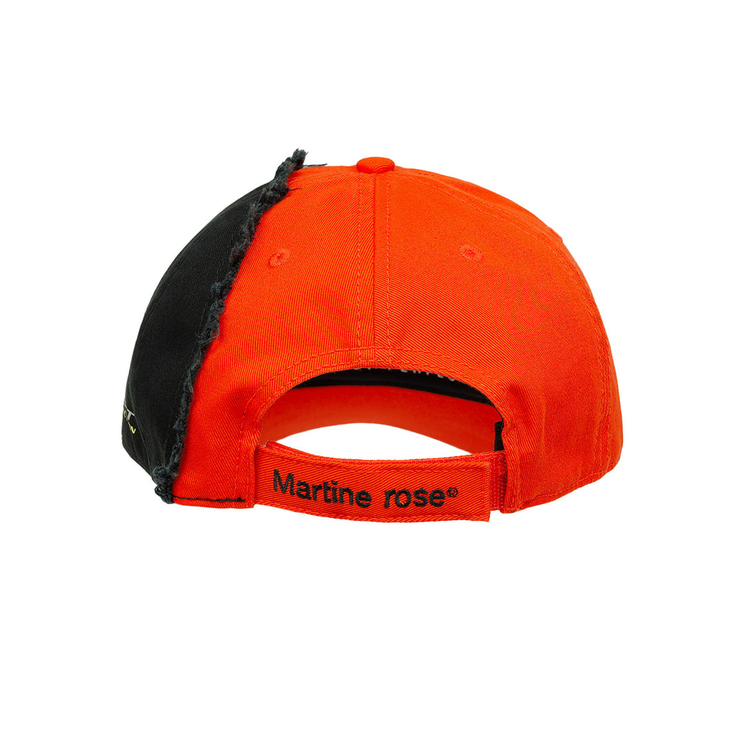 Martine Rose (マーティン・ローズ) - COLLAGE CAP ORANGE キャップ