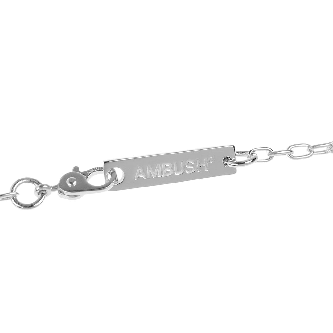 AMBUSH(アンブッシュ) - ROSE CHARM NECKLACE SILVER ネックレス