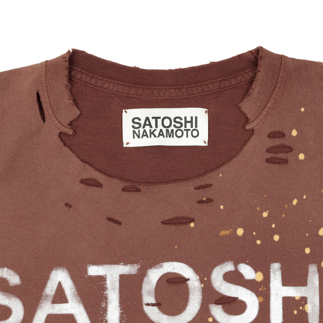 SATOSHI NAKAMOTO - LUKE TEE THERMAL Crew Neck | cherry official
