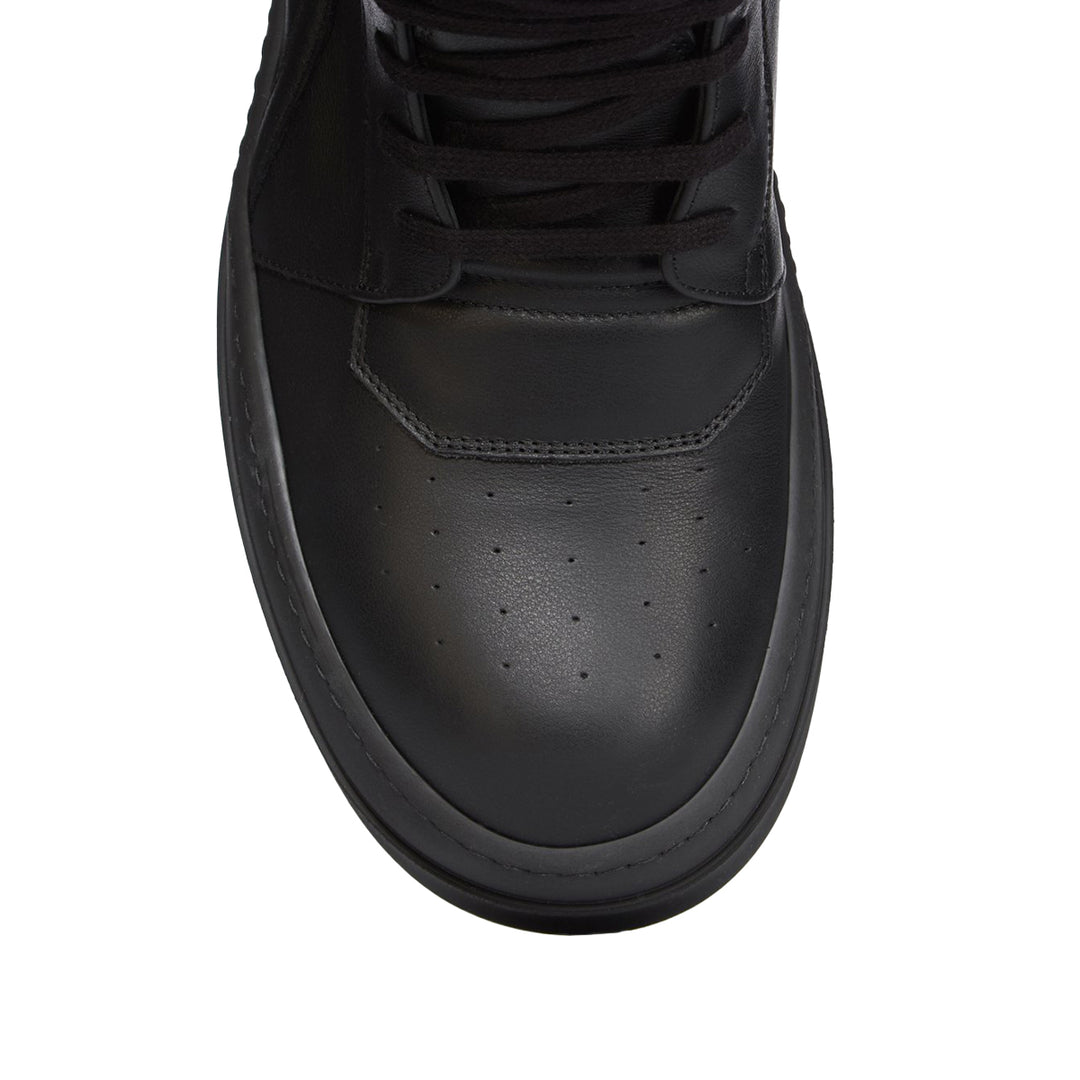 Rick Owens - MEGA BUMPER GEOBASKET ALL BLACK high-top