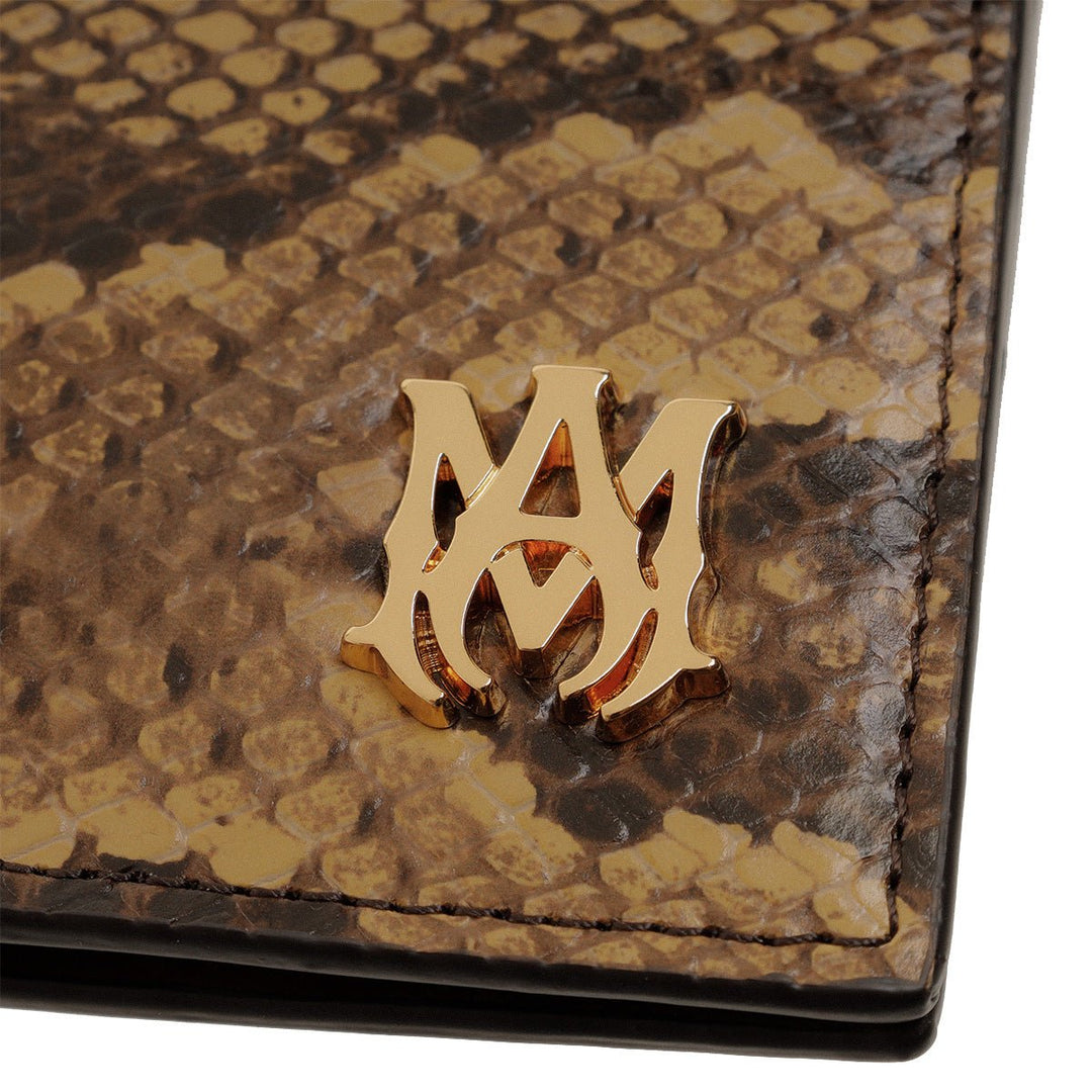 大幅値下【希少新品】AMIRI ポーチ ベスト AMIRI(アミリ) - PYTHON EMBOSSED BIFOLD 財布 | cherry オンライン