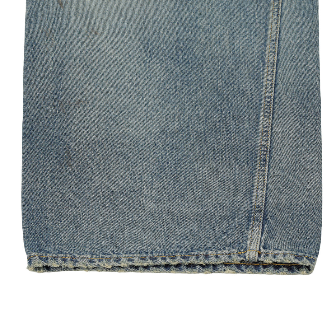 Takashi Murakami / kaikai kiki - Flower Jacquard Denim Baggy Pants