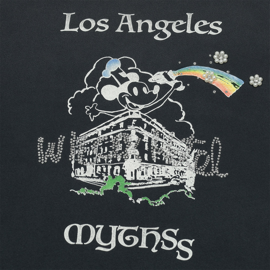 Hollywood - Hollywood's World (激レアオリジナル) PALY HOLLYWOOD(パリーハリウッド) - MYTHSS CREWNECK クルーネック