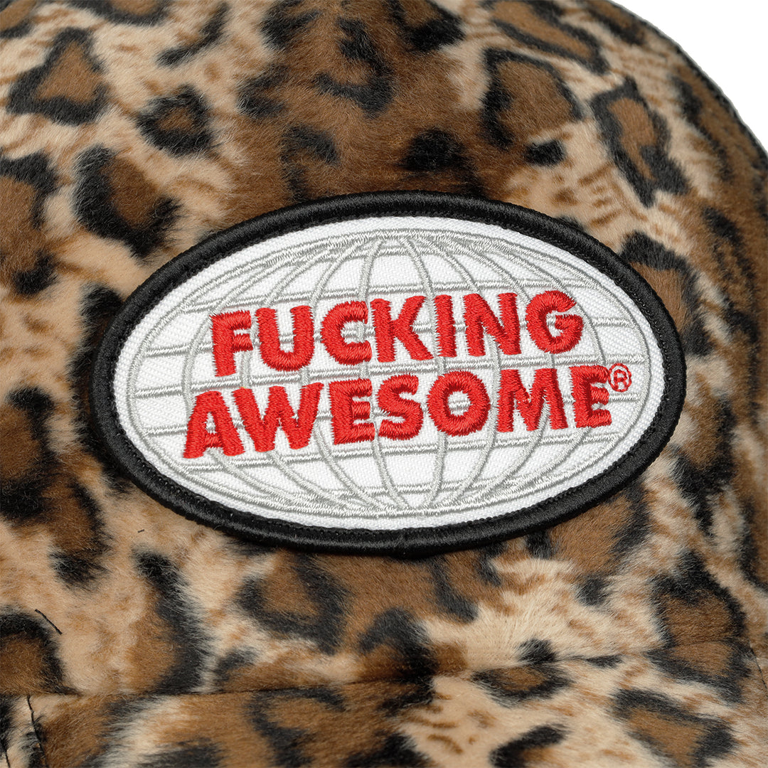 FUCKING AWESOME (ファッキン オーサム) - FUZZY LEOPARD HAT キャップ
