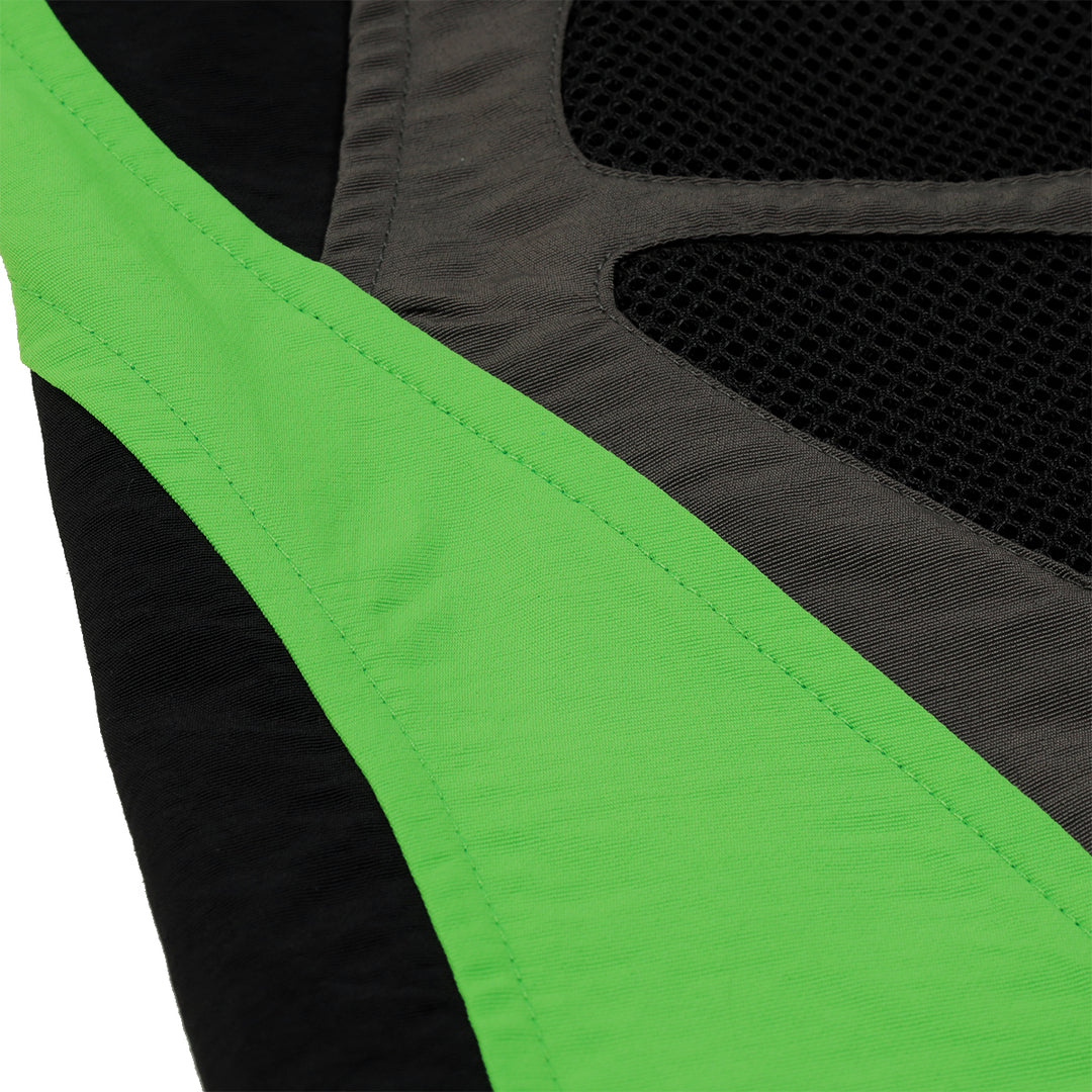 SATOSHI NAKAMOTO (サトシナカモト) - TECH SHORTS GREY GREEN