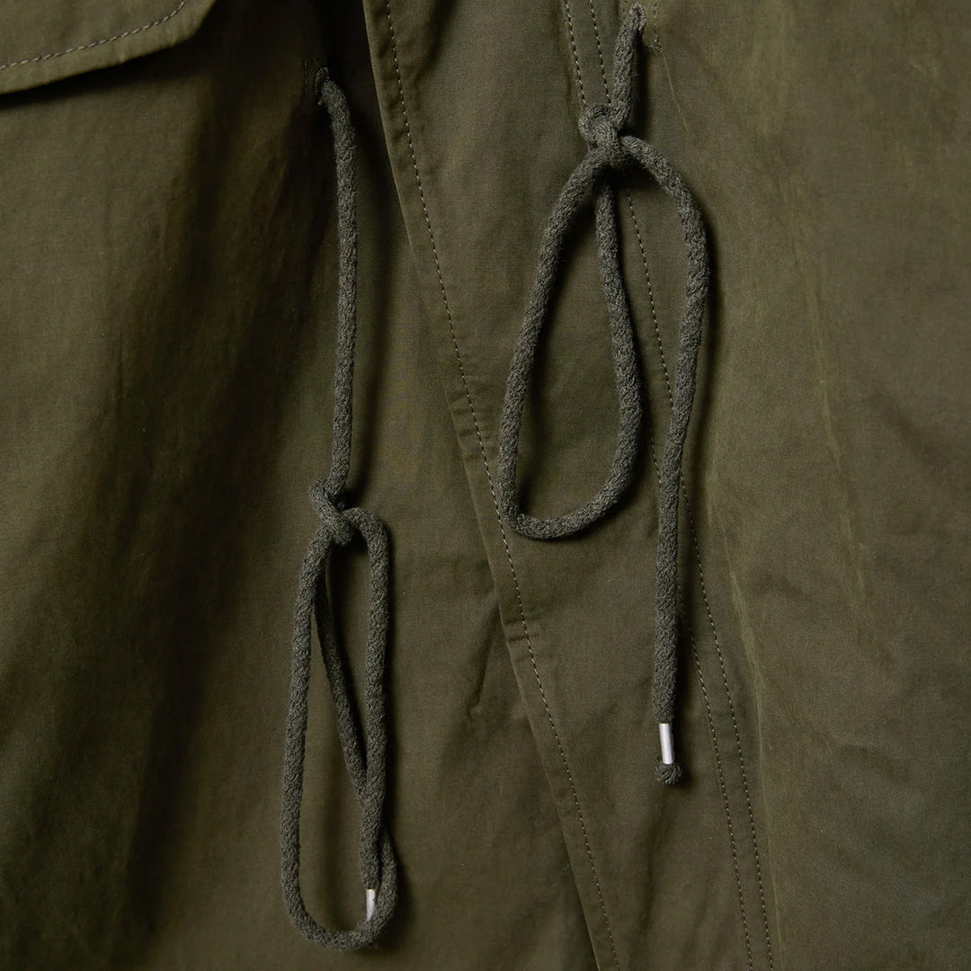 POST ARCHIVE FACTION (PAF) - M66 PARKA OLIVE GREEN Coat | cherry