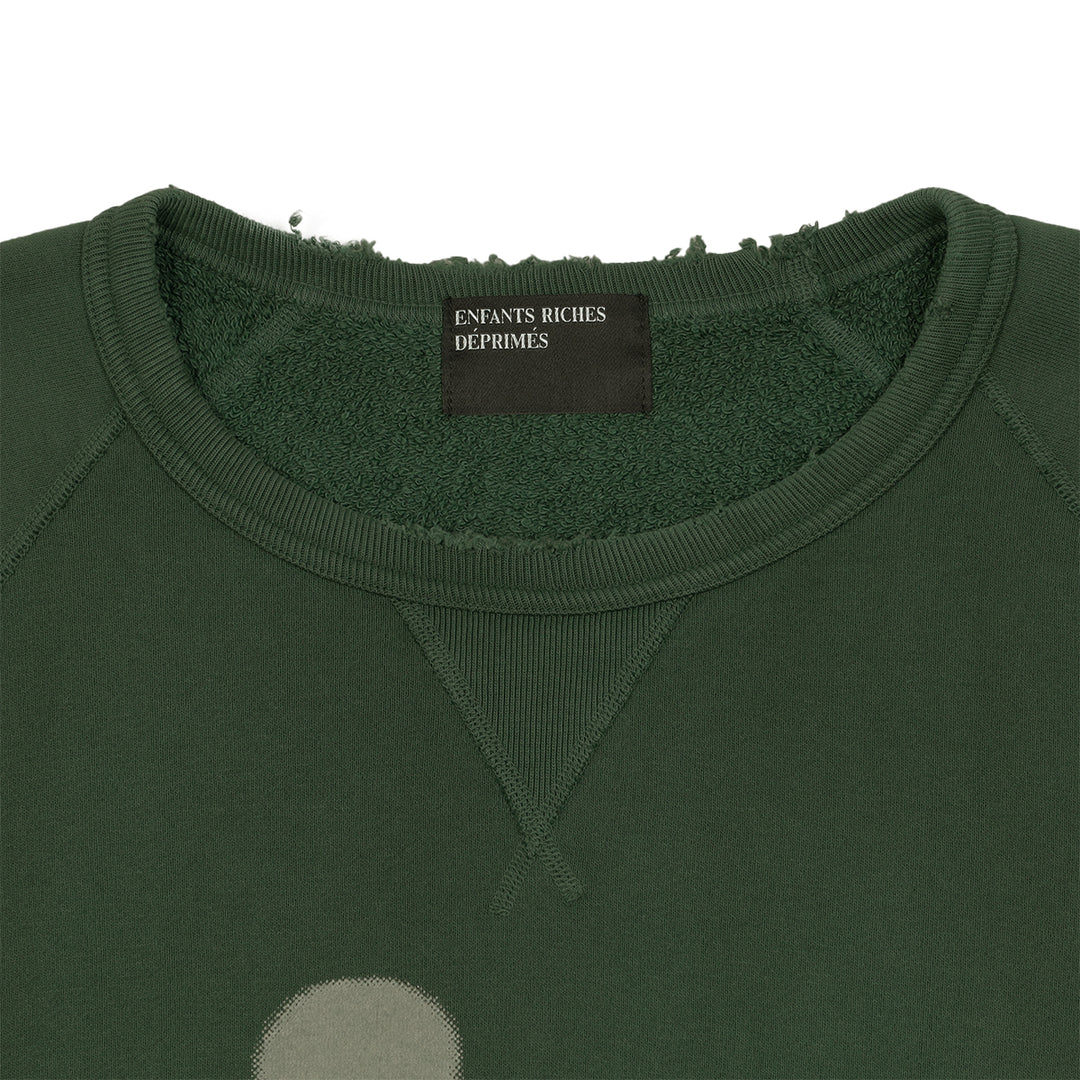 ENFANTS RICHES DEPRIMES - SSS TV RAGLAN CREWNECK SWEATSHIRT