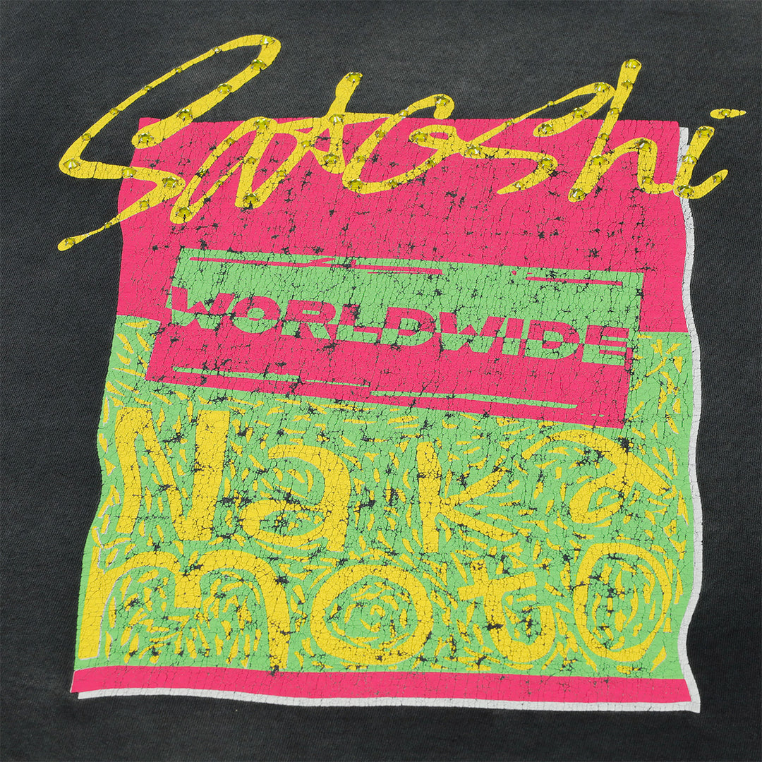 SATOSHI NAKAMOTO (サトシナカモト) - WORLDWIDE CUT OFF TEE タンク
