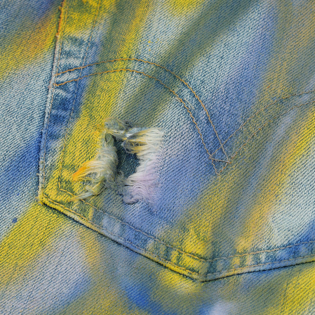 SKOLOCT(スコロクト) - PAINTED SKO DENIM デニムパンツ | cherry