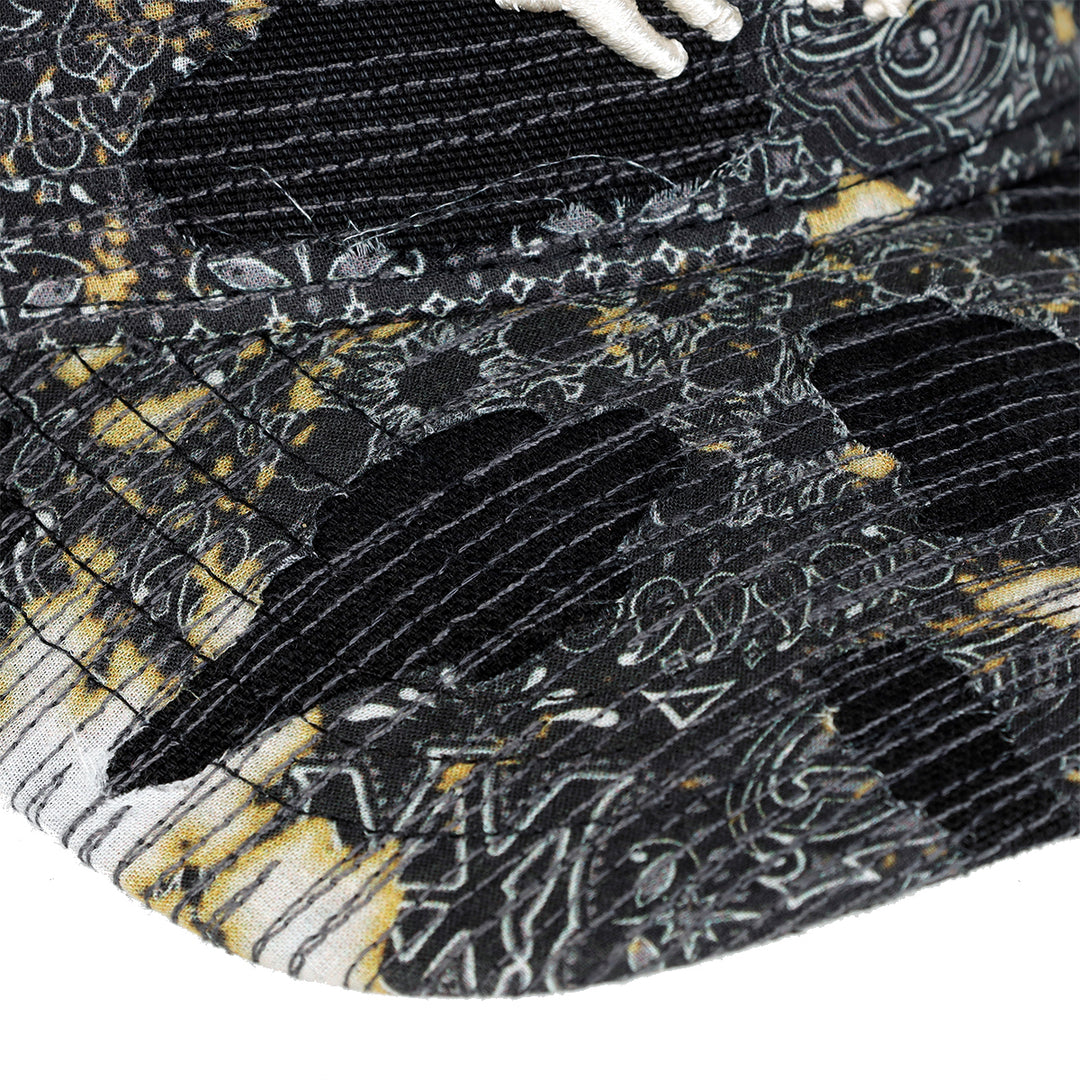 AMIRI(アミリ) - BANDANA REPAIR TRUCKER HAT キャップ | cherry