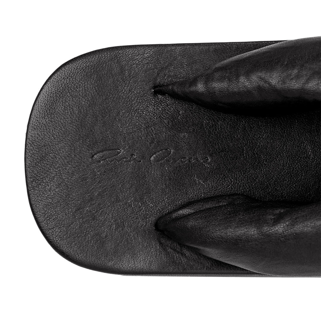 Rick Owens (リックオウエンス) - TEMPLE S/S 26 FLIP FLOP BLACK